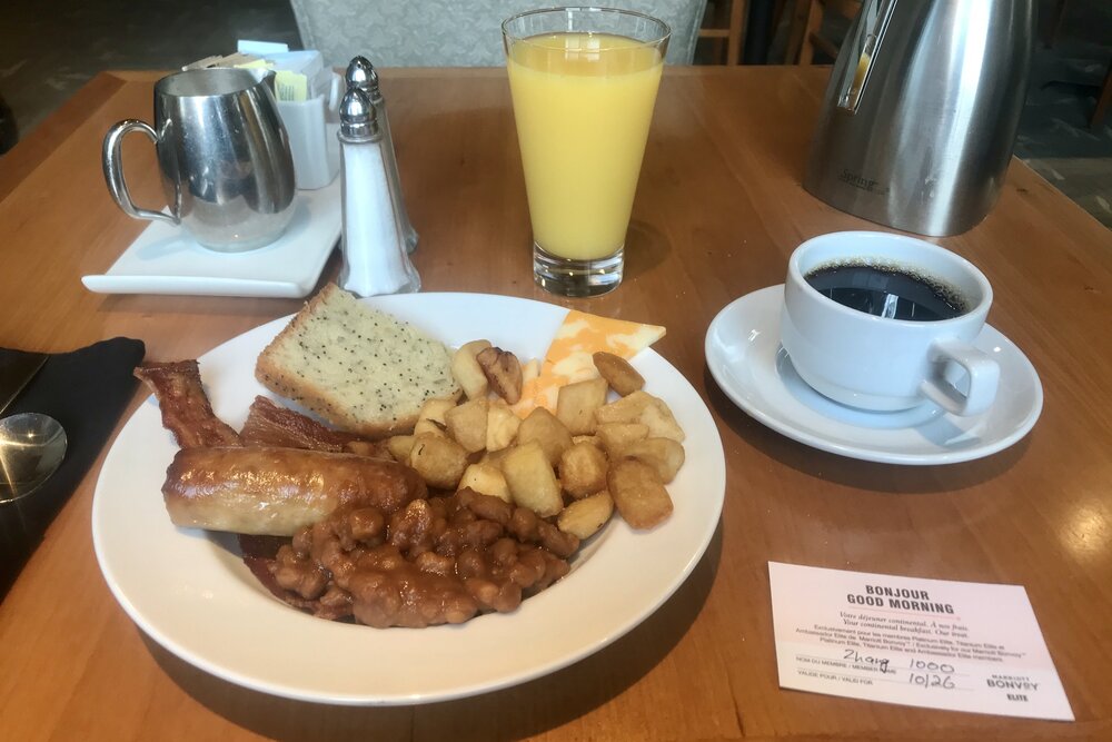 Westin Nova Scotian – Hot breakfast