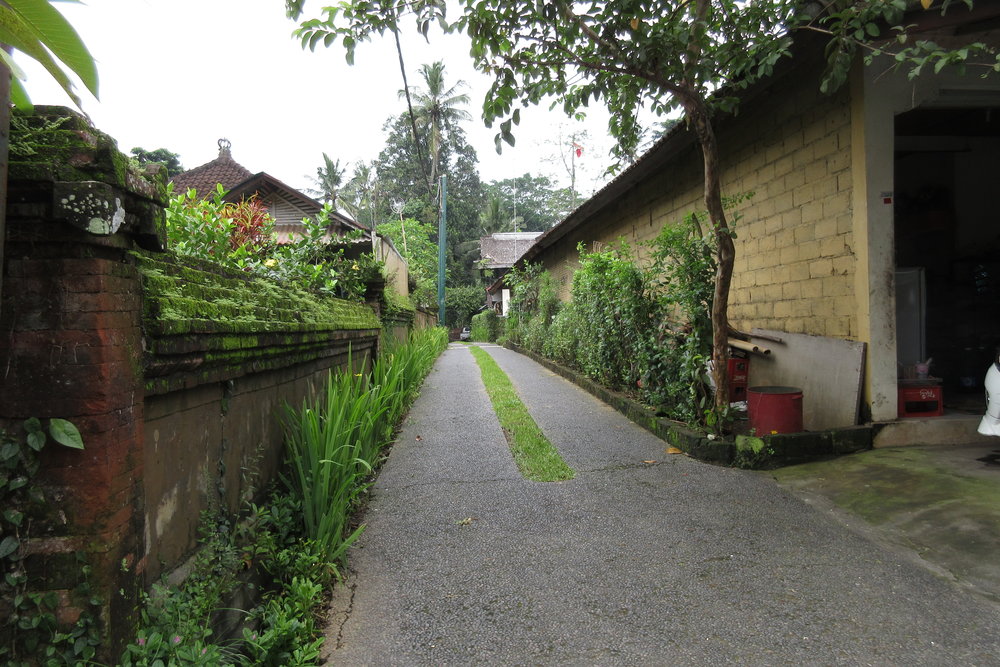 Entryway to Bambu Indah