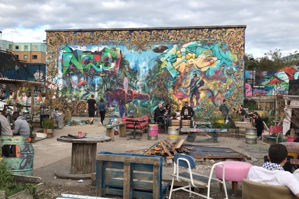 East London – Nomadic Community Garden