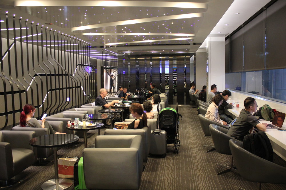 The Infinity Lounge by EVA Air – Seating area