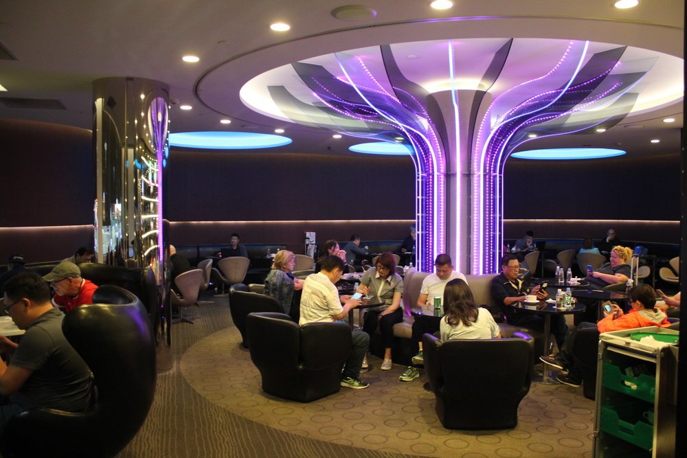 The Infinity Lounge by EVA Air – Seating area