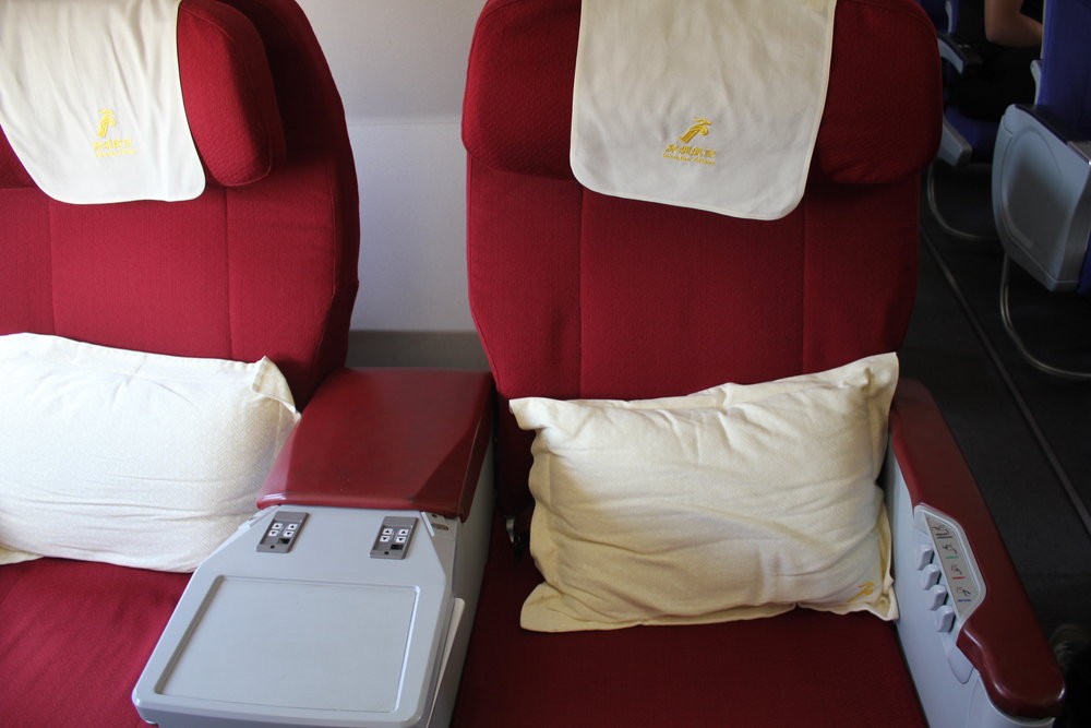 Shenzhen Airlines business class – Seat 2C