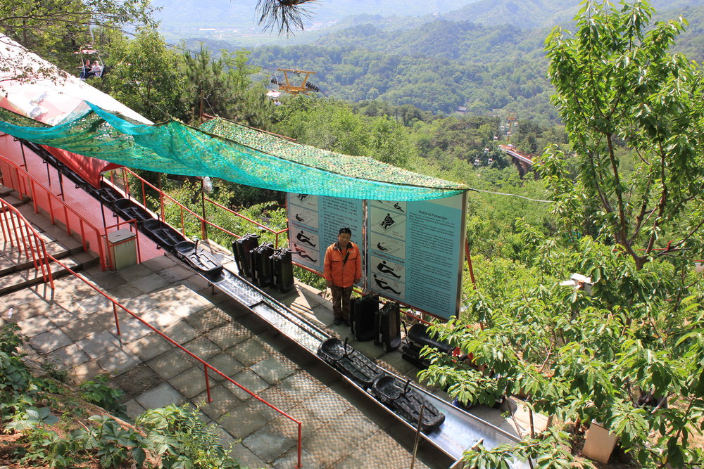 Mutianyu Great Wall – Toboggan starting point