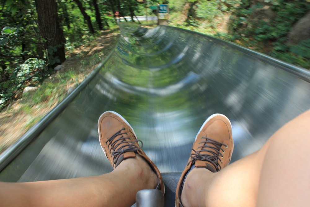 Mutianyu Great Wall – Tobogganing downhill