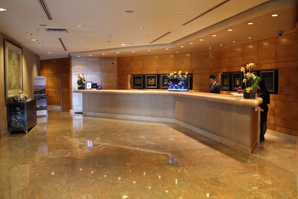 JW Marriott Hong Kong – Check-in counters