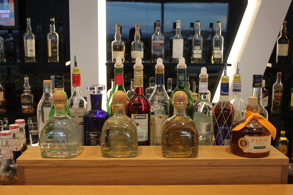 Swiss Senator Lounge Zurich – Whisky selection