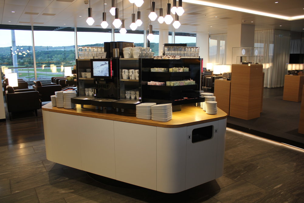 Swiss Business Lounge Zurich – Coffee station