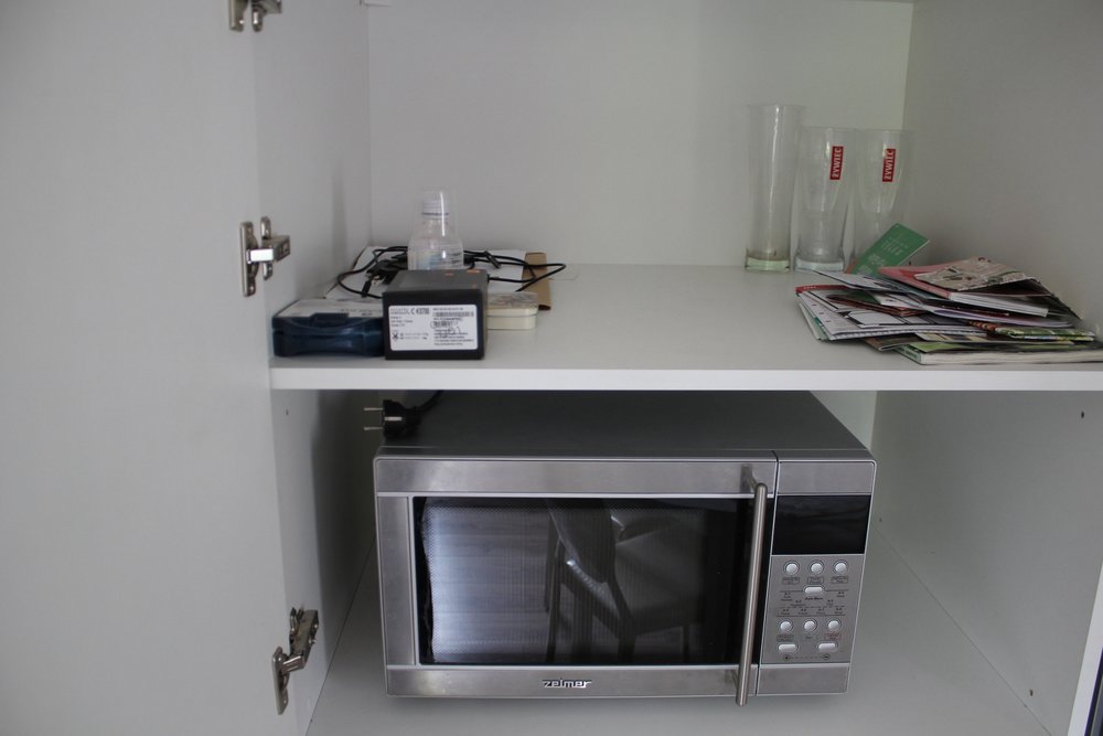 Apartament na Mariensztacie – Microwave