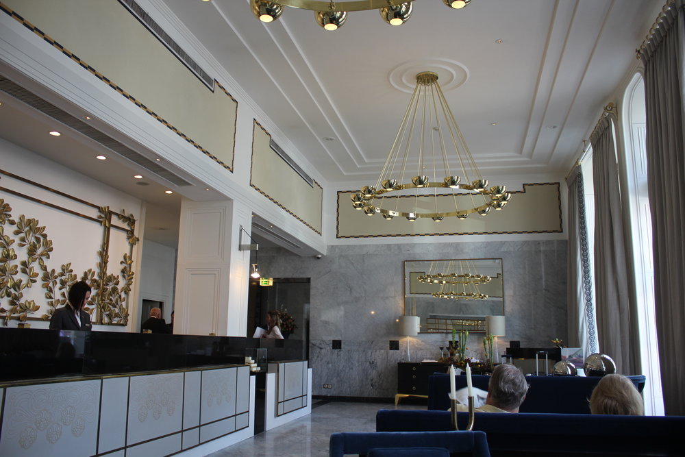 Hotel Bristol Warsaw – Check-in area