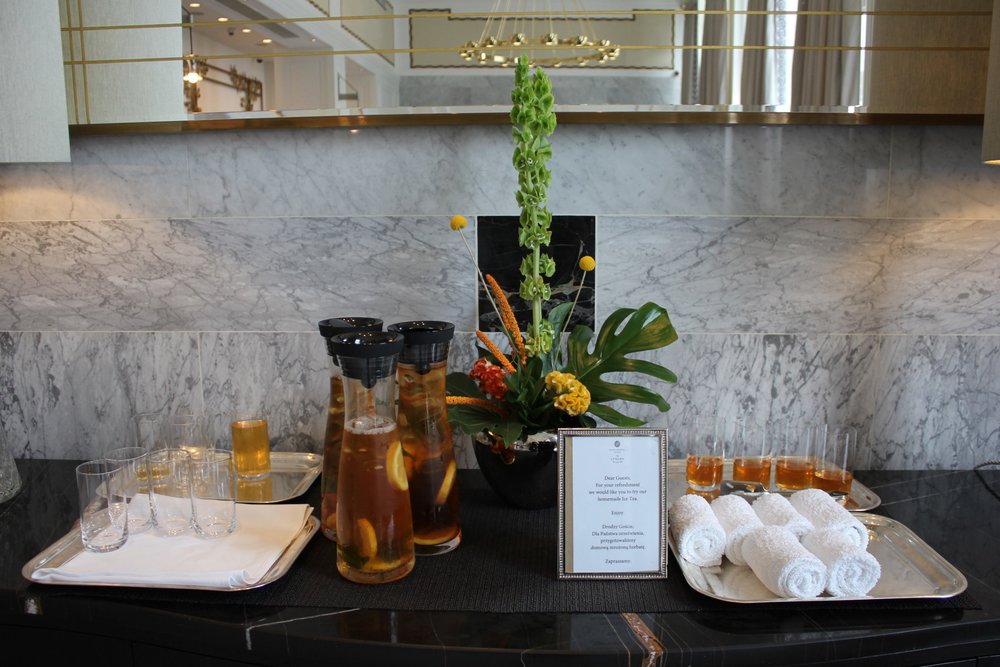 Hotel Bristol Warsaw – Check-in amenities