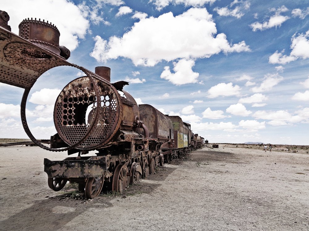 Salar de Uyuni – Train cemetery