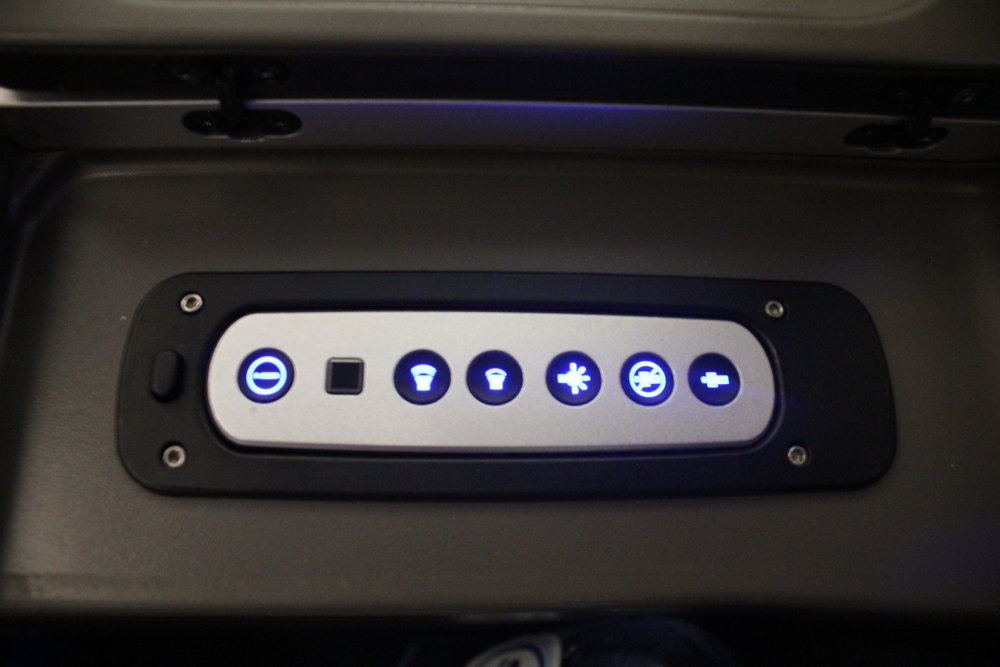 Brussels Airlines business class – Entertainment controller