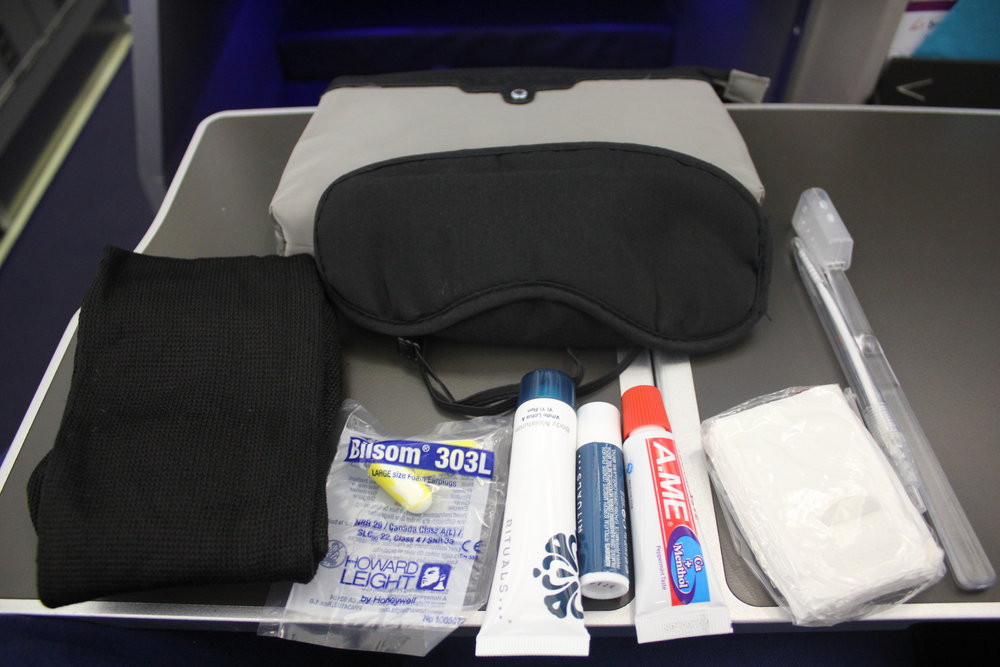 Brussels Airlines business class – Amenity kit