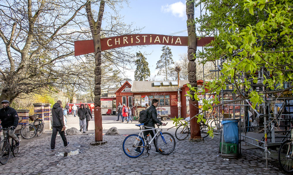 Copenhagen –Entrance to Freetown Christiania