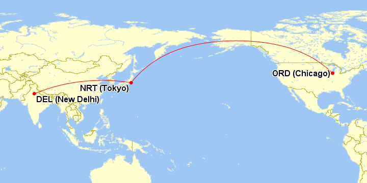 Alaska Airlines Mileage Plan Redemption Japan Airlines First Class to India | Prince of Travel | Miles &amp; Points