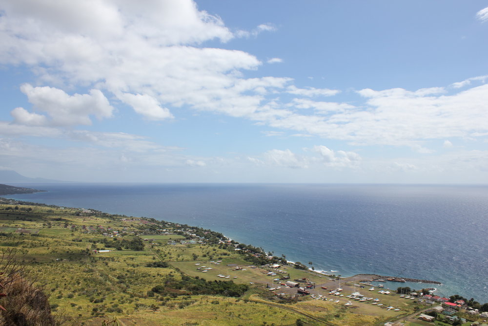 Brimstone Hill Fortress National Park – Views of Caribbean Sea