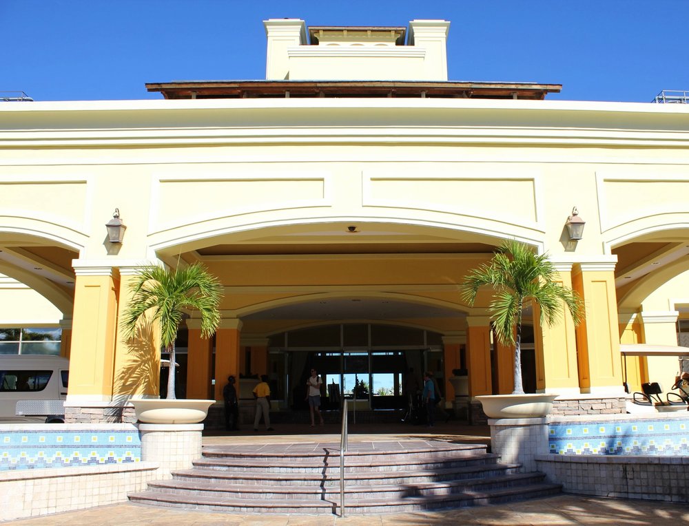 St. Kitts Marriott Resort – Front entrance