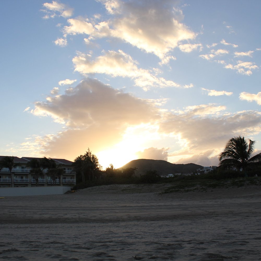 Frigate Bay sunset