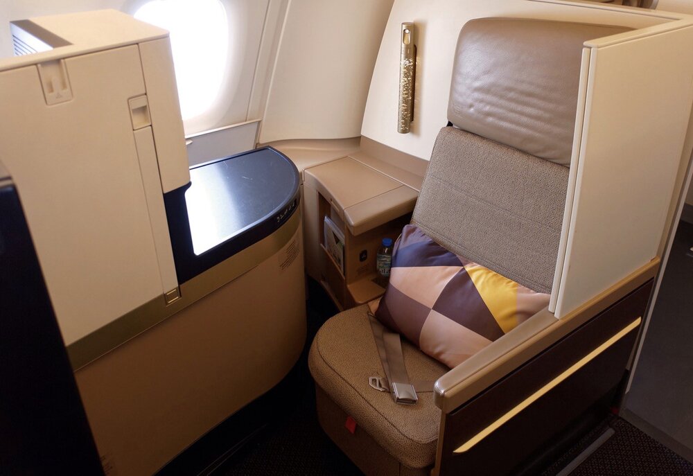 Etihad Airways business studio (available on the A380 and 787)