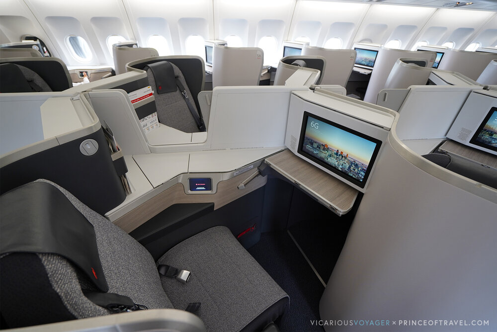 Air Canada A330 new business class – Cabin