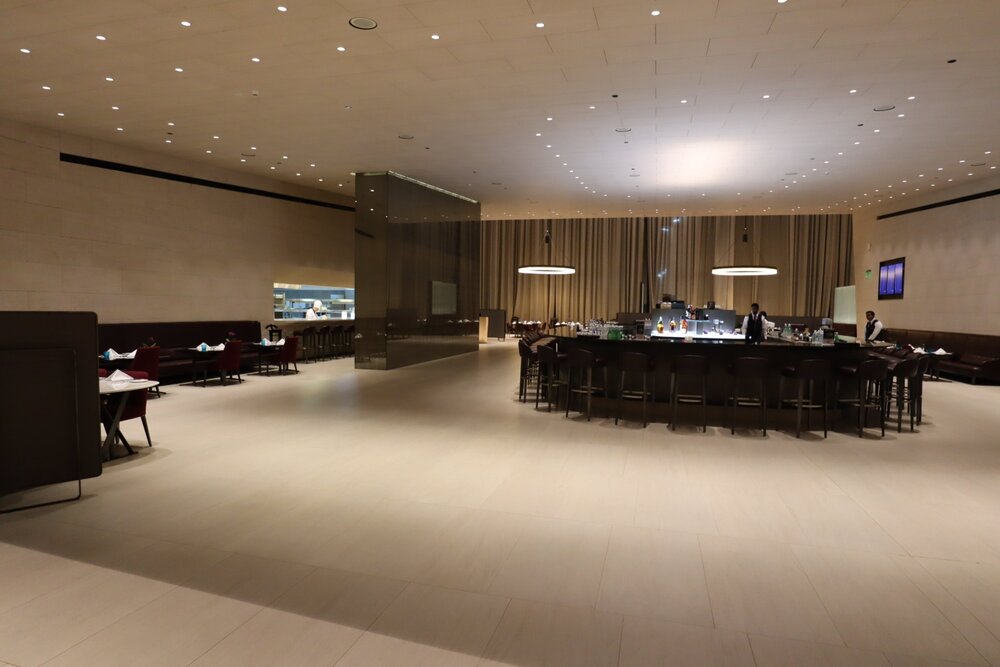 Qatar Airways Al Safwa First Class Lounge Doha – Dining room