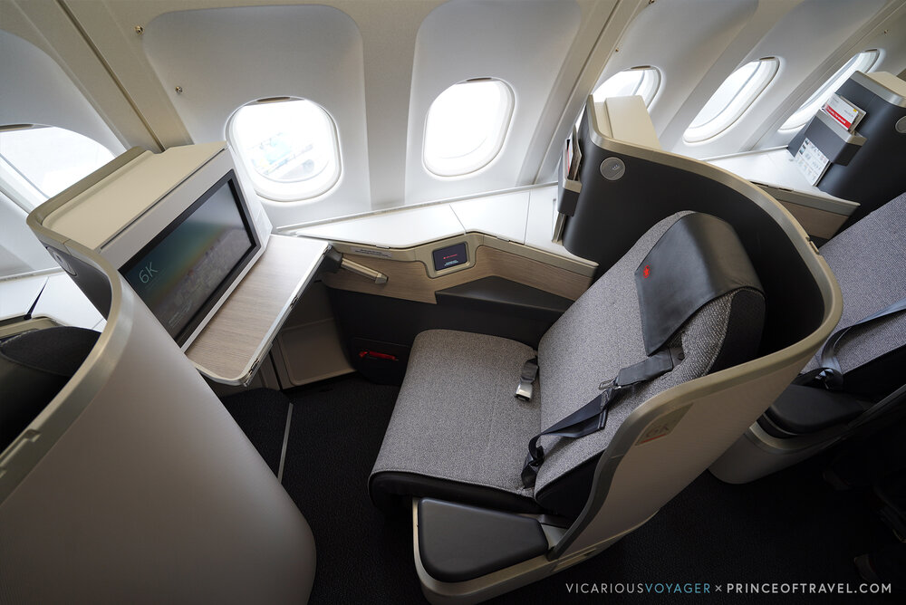 Air Canada A330 new business class – Seat 6K