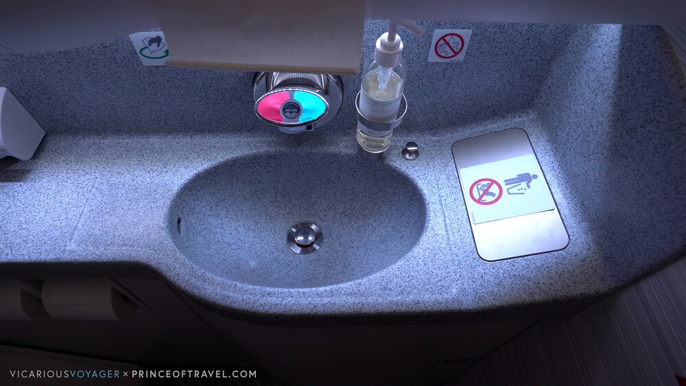 Air Canada A330 new business class – Restroom