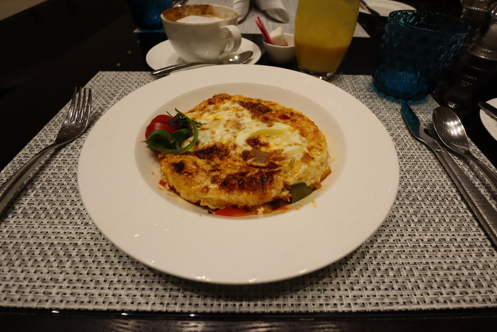 Qatar Airways Al Safwa First Class Lounge Doha – Shakshouka