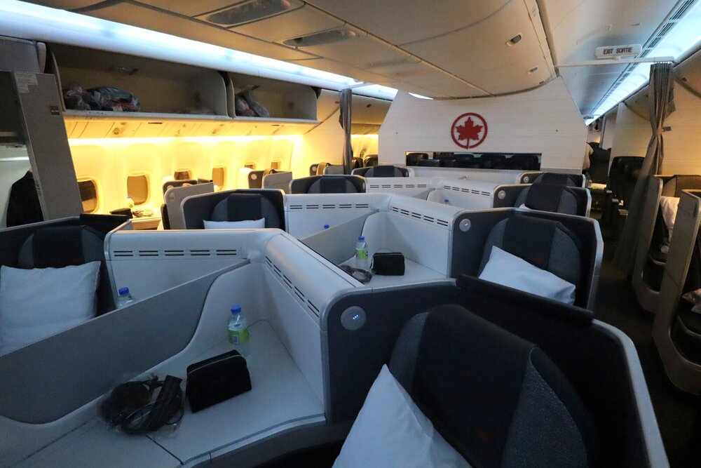 International Air Canada business class awards are eligible for the 40% mileage rebate