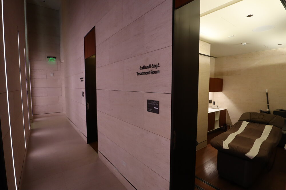 Qatar Airways Al Safwa First Class Lounge Doha – Treatment rooms