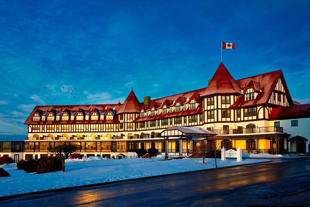 Stay at the Algonquin Resort in New Brunswick for only 30,000 points per night at the off-peak rate.