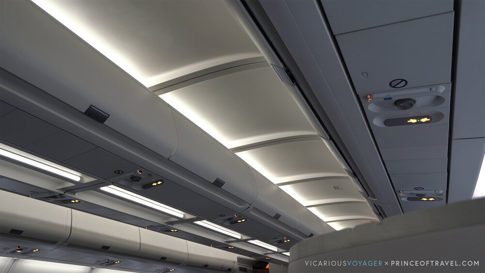 Air Canada A330 new business class – Overhead fixtures