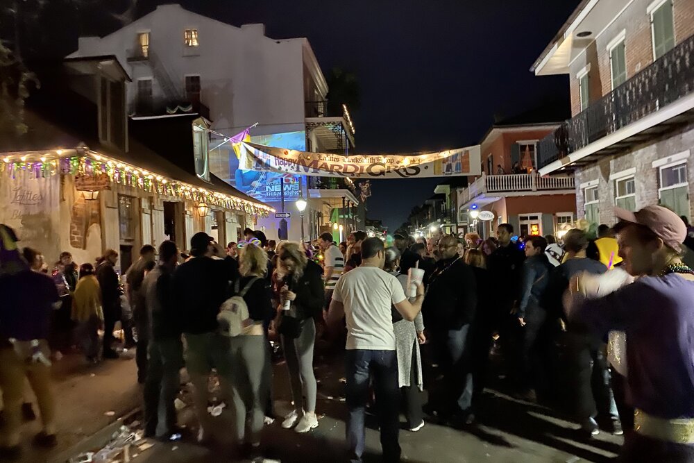 Bourbon Street, New Orleans