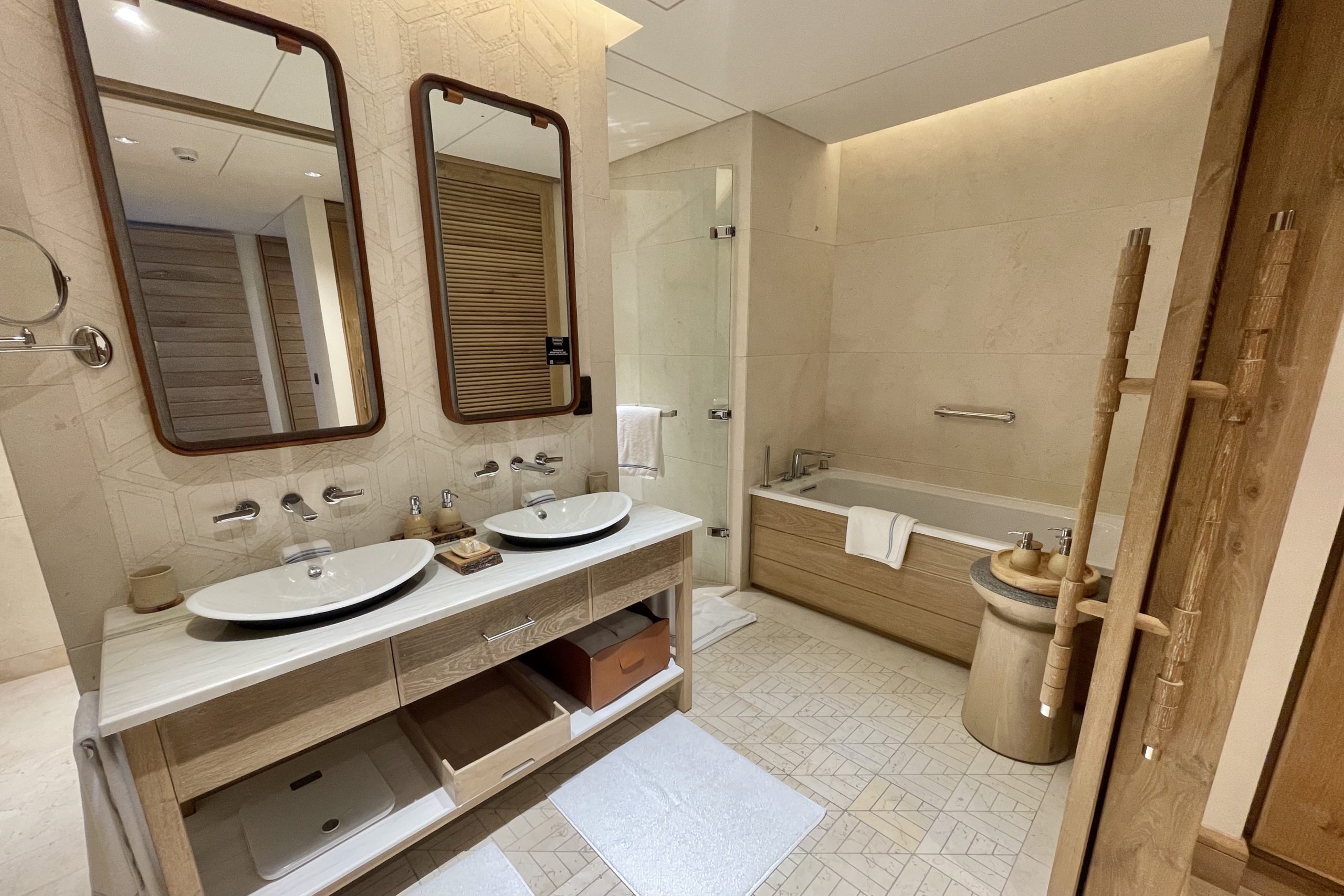 Mango House Seychelles – One-Bedroom Bay View Suite bathroom