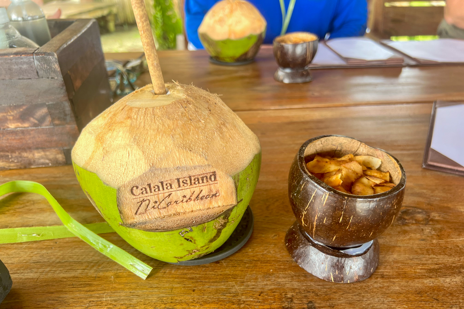 Calala Island – Welcome treats