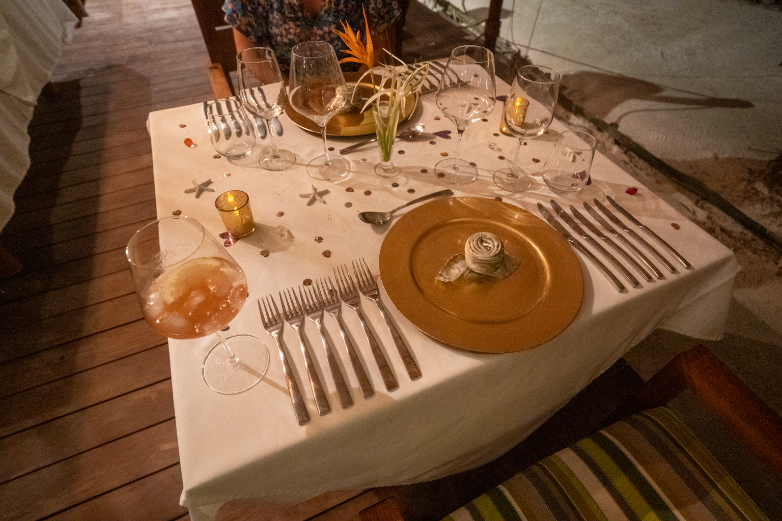 Calala Island – Tasting menu