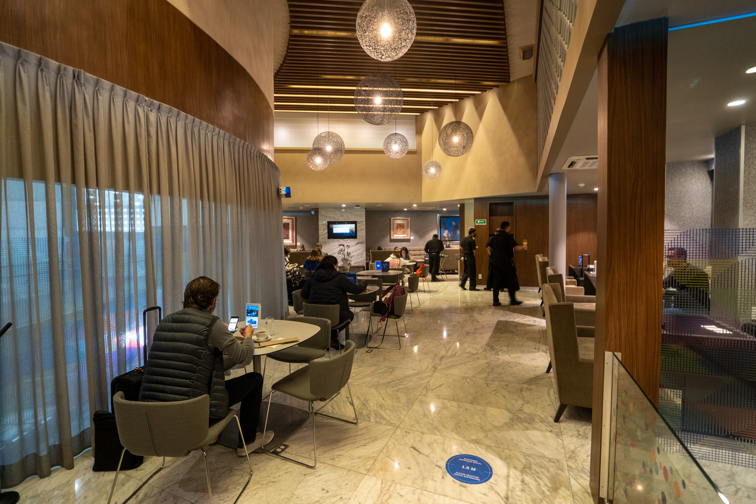 Centurion Lounge Mexico City – Ground-floor seating