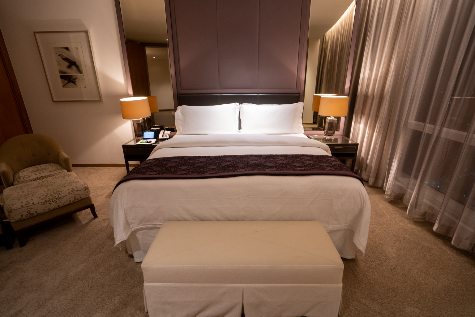 St. Regis Mexico City – Luxury Suite king bed