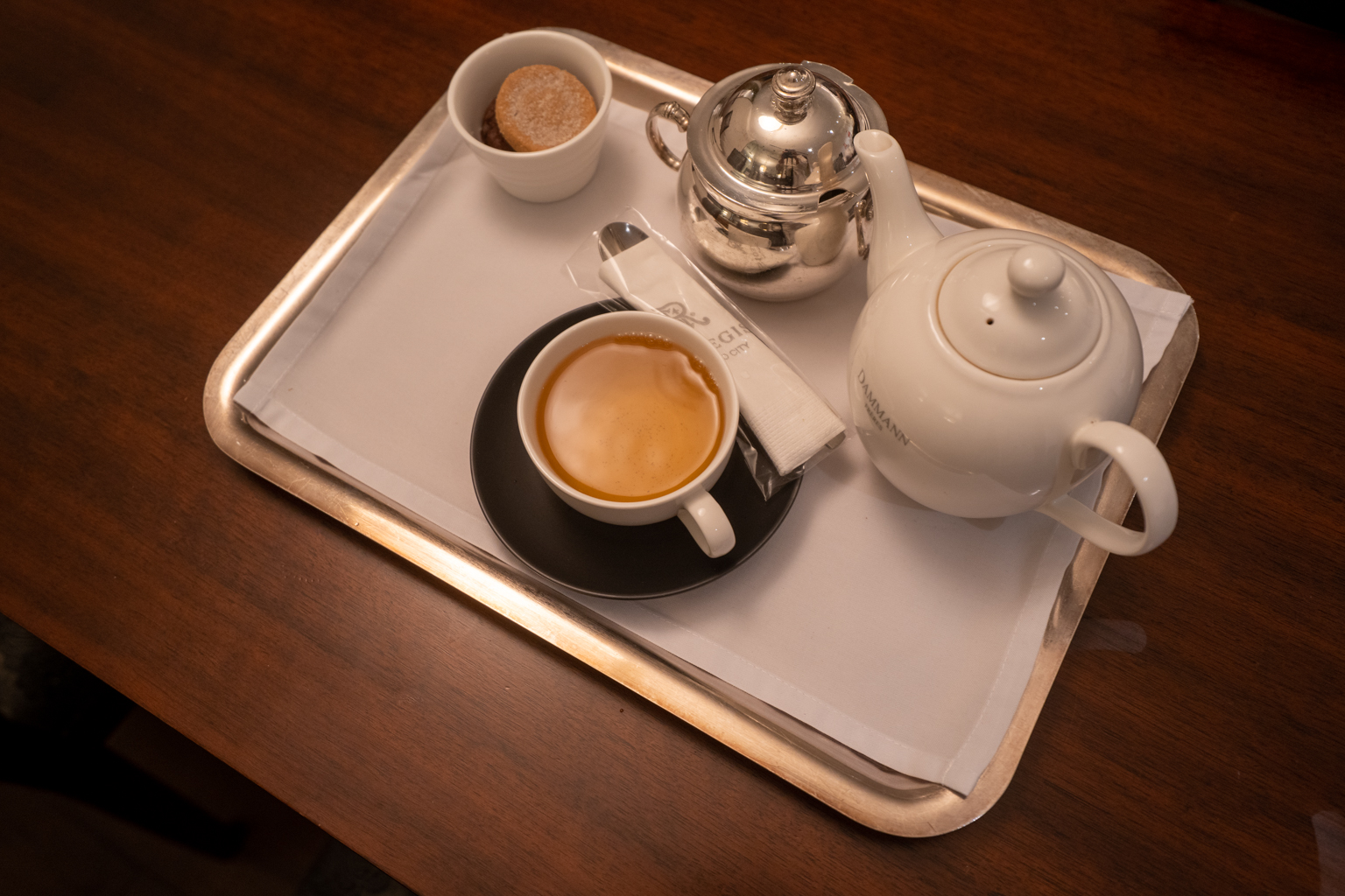 St. Regis Mexico City – Tea via butler service