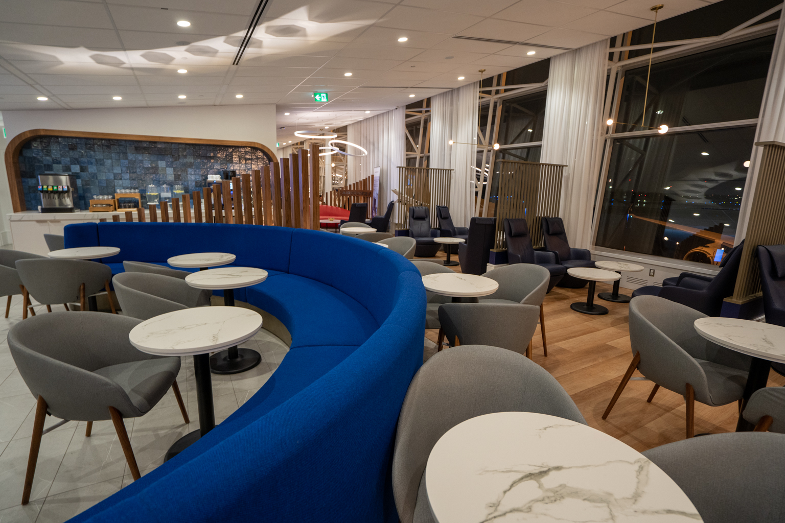 Air France Lounge Montreal – Seating area