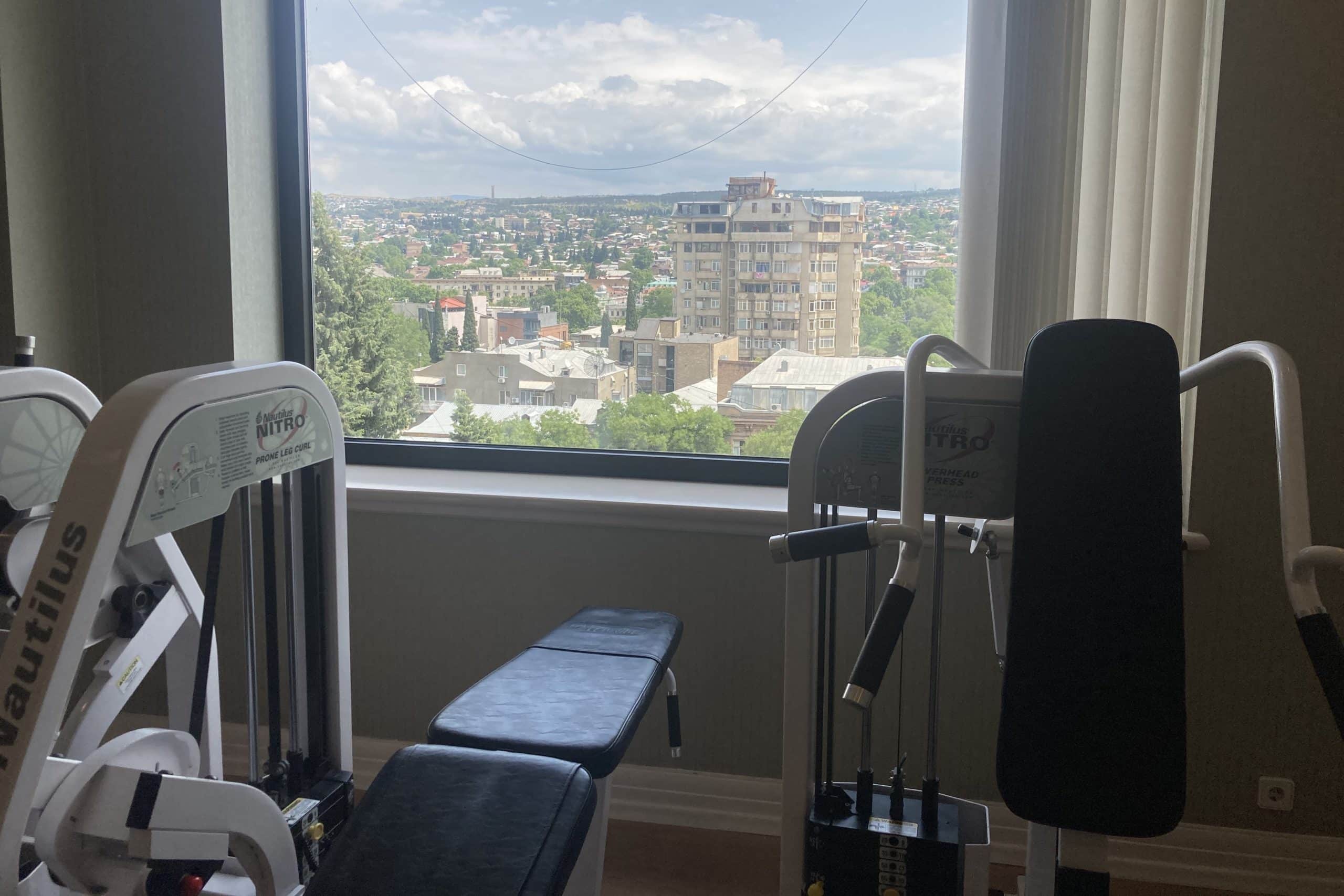 Tbilisi Marriott Hotel – Gym view