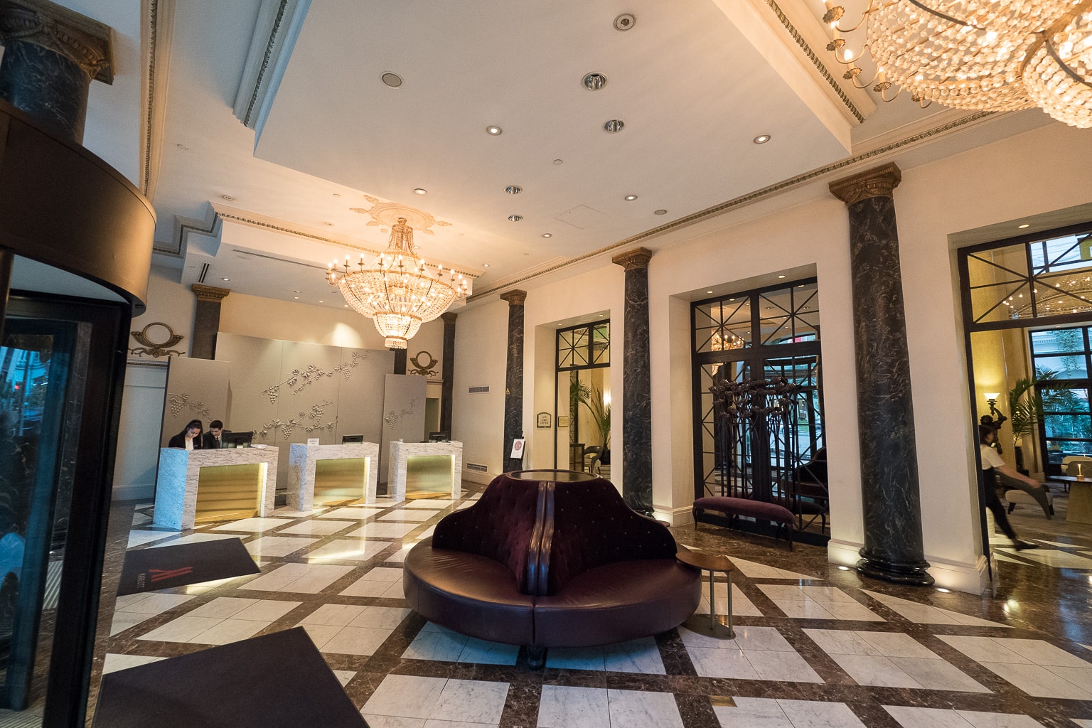 Tbilisi Marriott Hotel – Front desk