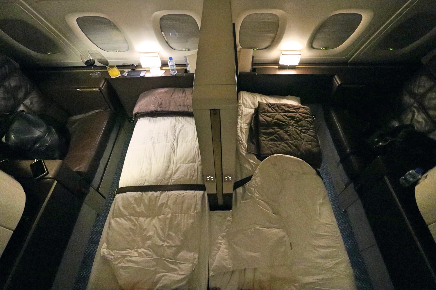 Etihad Airways A380 First Class Apartments – Double Bed in the Sky