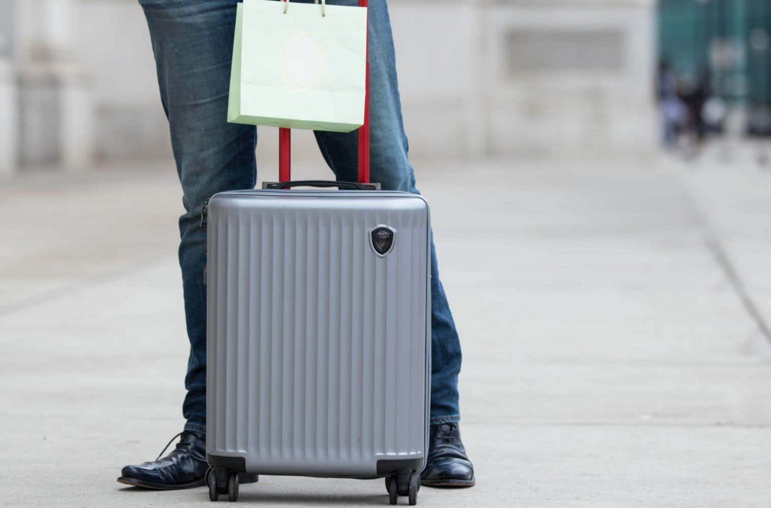 High tech luggage cover