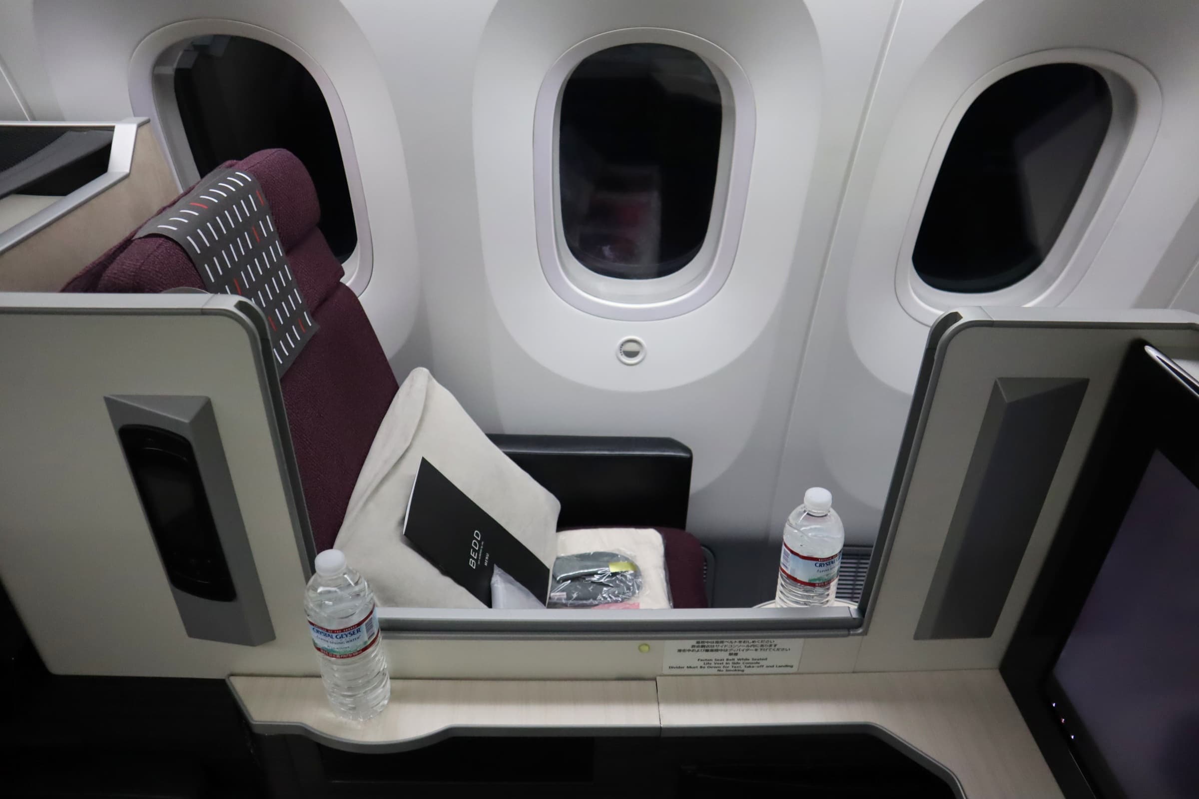 Japan Airlines Business Class 14
