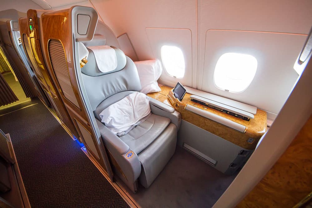 Emirates First Class Now Bookable on Aeroplan!