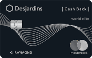 Desjardins Cash Back World Elite Mastercard