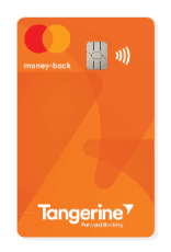 Tangerine Money-Back Mastercard