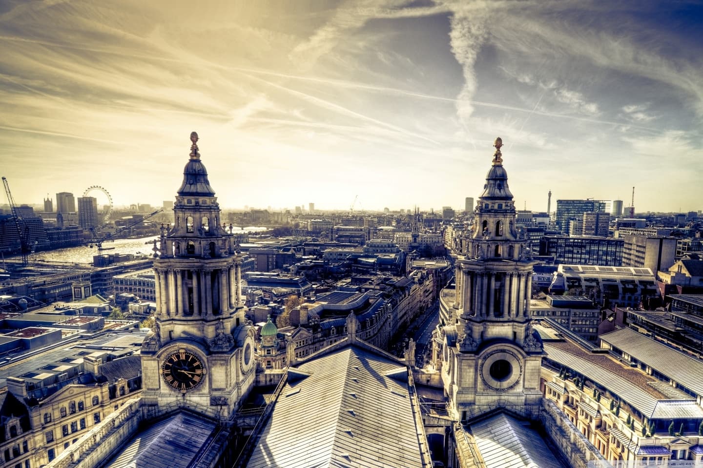 london panorama from st pauls wallpaper 1440x960
