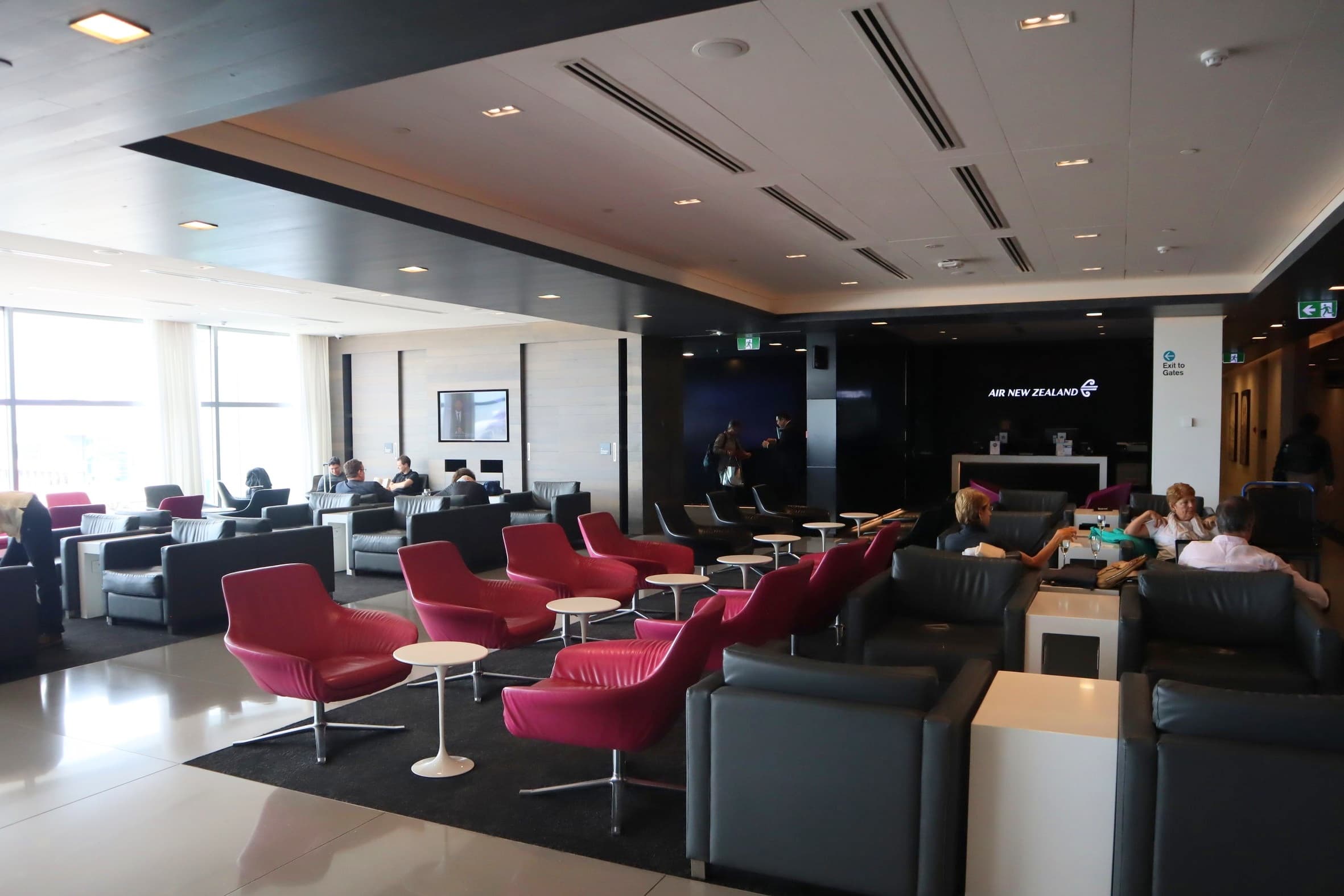 Air New Zealand Business Lounge Auckland 17